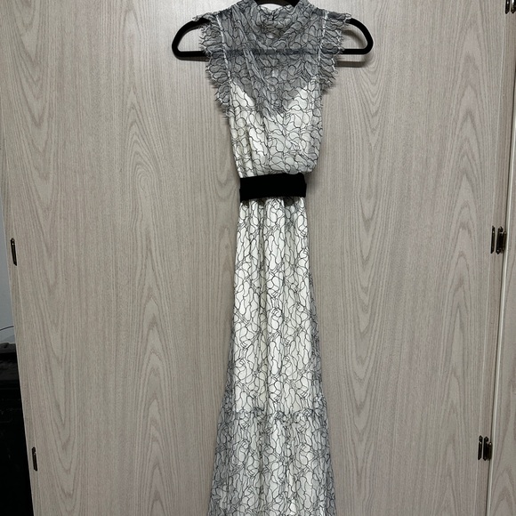 NWT ME+EM Soft Bespoke Lace Midi Dress, size 6 - Picture 11 of 13